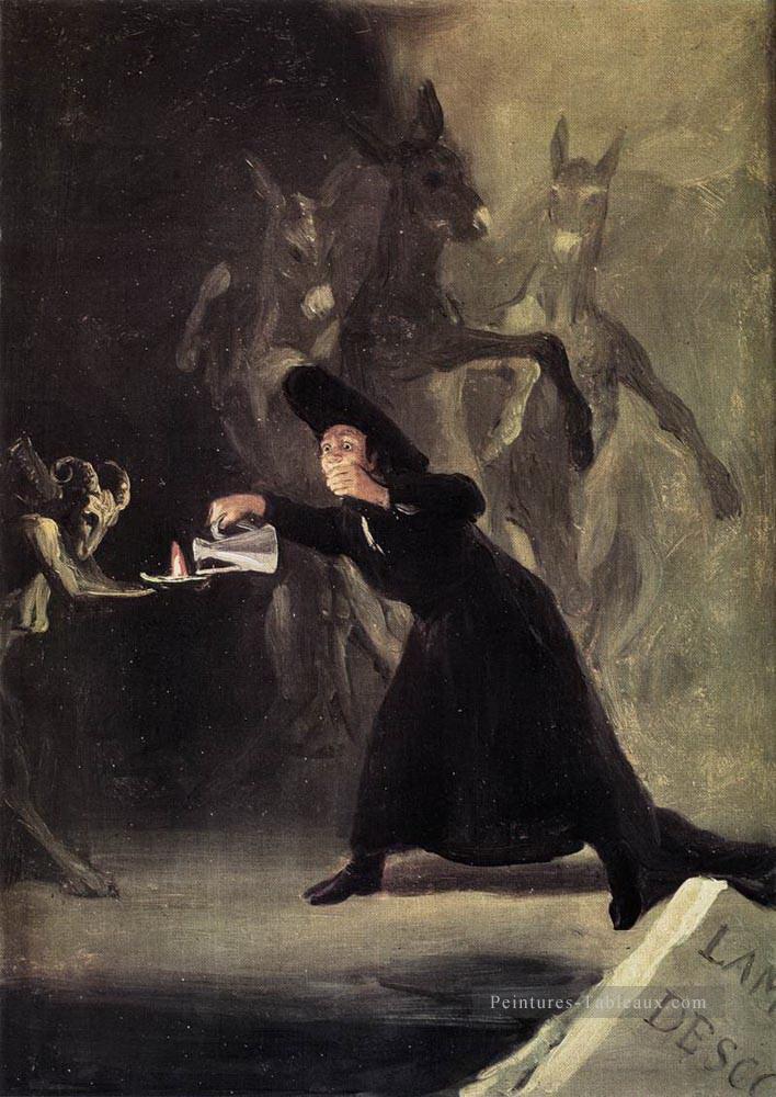 L’homme ensorcelé Francisco de Goya Peintures à l'huile